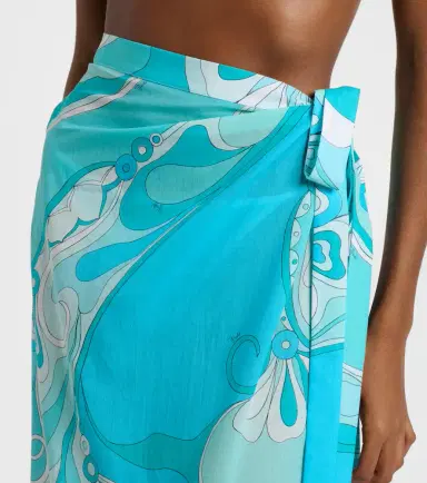 PUCCI Orchidee cotton beach cover-up | Thumbnail 4 PUCCI Orchidee cotton beach cover-up | Thumbnail 4