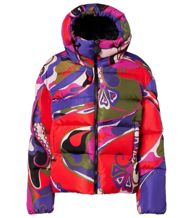 Pucci Orchidee puffer jacket