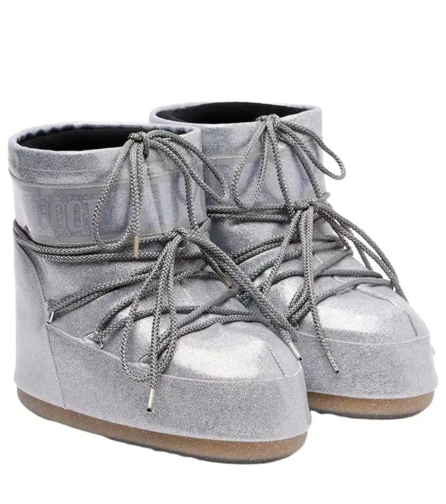 Moon Boot Icon Low glitter snow boots