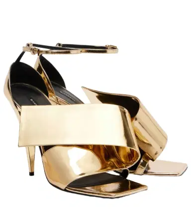 Givenchy Sliced Square 90 patent leather sandals | Thumbnail 1 Givenchy Sliced Square 90 patent leather sandals | Thumbnail 1