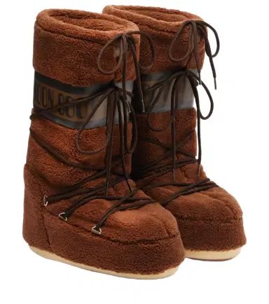 Moon Boot Icon fleece knee-high snow boots | Thumbnail 1