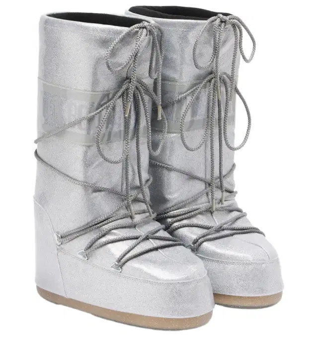 Moon Boot Icon glitter knee-high snow boots