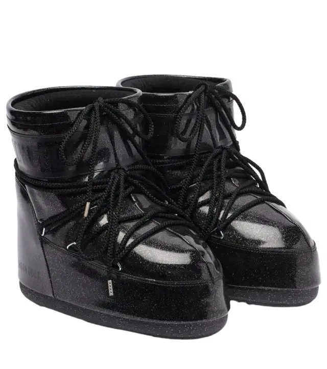 Moon Boot Icon Low glitter snow boots