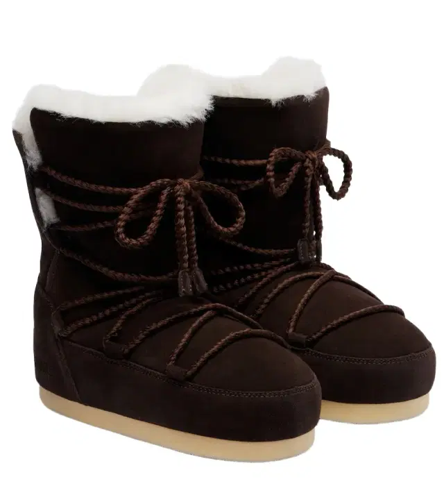 Moon Boot EVX shearling-lined suede snow boots