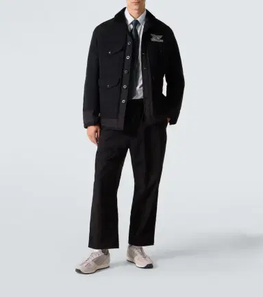 Junya Watanabe x New Balance 471 suede-trimmed sneakers | Thumbnail 7 Junya Watanabe x New Balance 471 suede-trimmed sneakers | Thumbnail 7