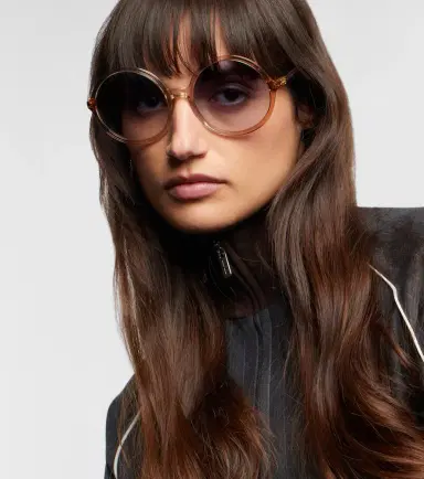 Miu Miu Logo round sunglasses | Thumbnail 5