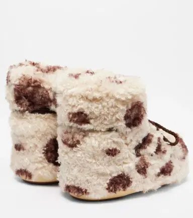 Moon Boot Icon cow-print snow boots | Thumbnail 3
