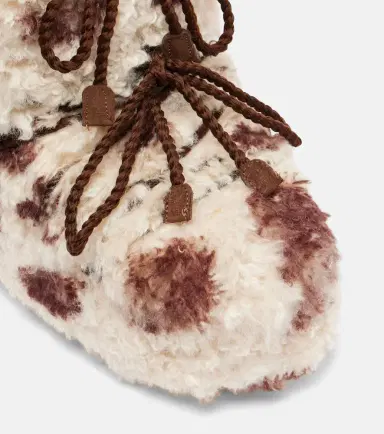 Moon Boot Icon cow-print snow boots | Thumbnail 4