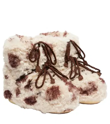 Moon Boot Icon cow-print snow boots | Thumbnail 1
