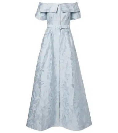Rebecca Vallance Bridal Anneli cotton-blend brocade gown | Thumbnail 1 Rebecca Vallance Bridal Anneli cotton-blend brocade gown | Thumbnail 1