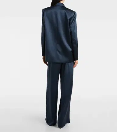 The Sei High-rise silk wide-leg pants | Thumbnail 4