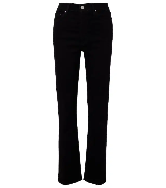 90's Pinch Waist high-rise straight jeans