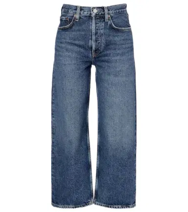 AGOLDE Arc cropped mid-rise wide-leg jeans | Thumbnail 1