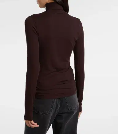 AGOLDE Pascale turtleneck top | Thumbnail 2
