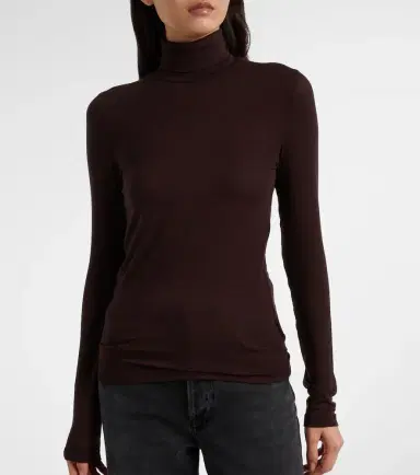 AGOLDE Pascale turtleneck top | Thumbnail 4