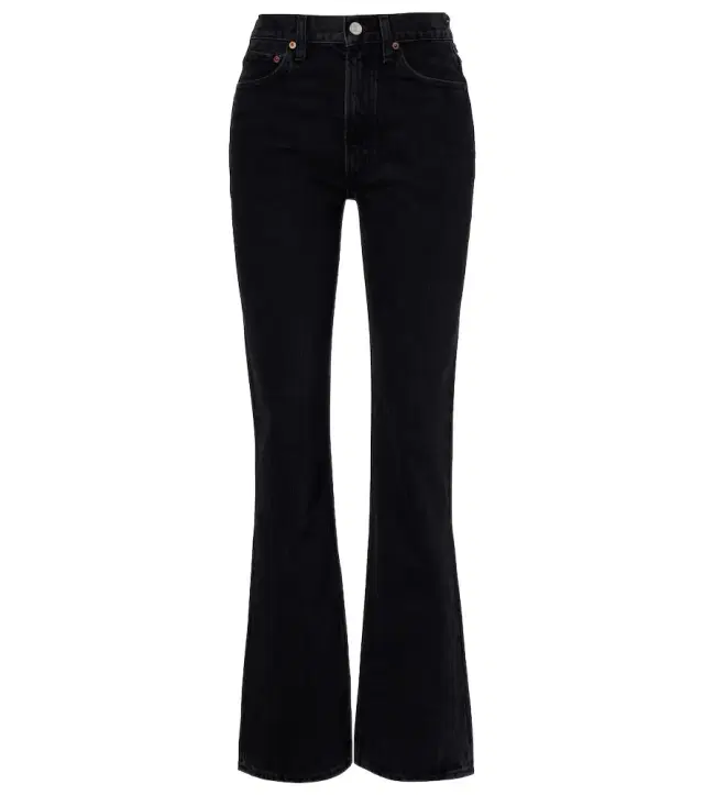 Agolde Leena mid-rise flared jeans