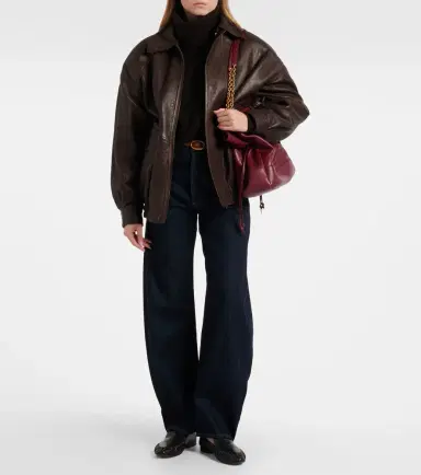 AGOLDE Luna high-rise barrel-leg jeans | Thumbnail 4