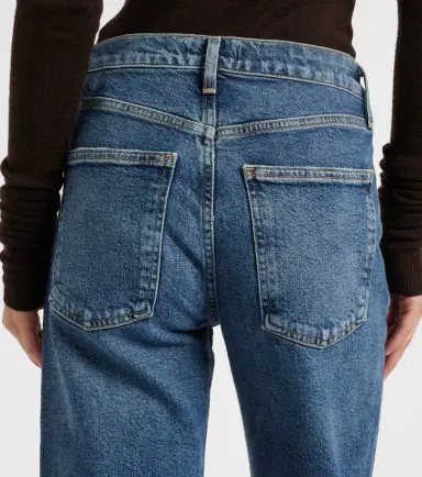 AGOLDE Harper mid-rise straight jeans | Thumbnail 4