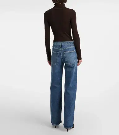AGOLDE Harper mid-rise straight jeans | Thumbnail 6