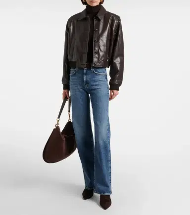 AGOLDE Harper mid-rise straight jeans | Thumbnail 7