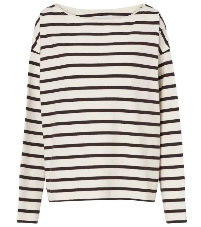 Striped cotton T-shirt