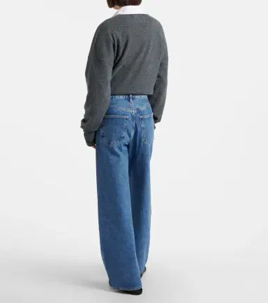 AGOLDE Low Curve wide-leg jeans | Thumbnail 4