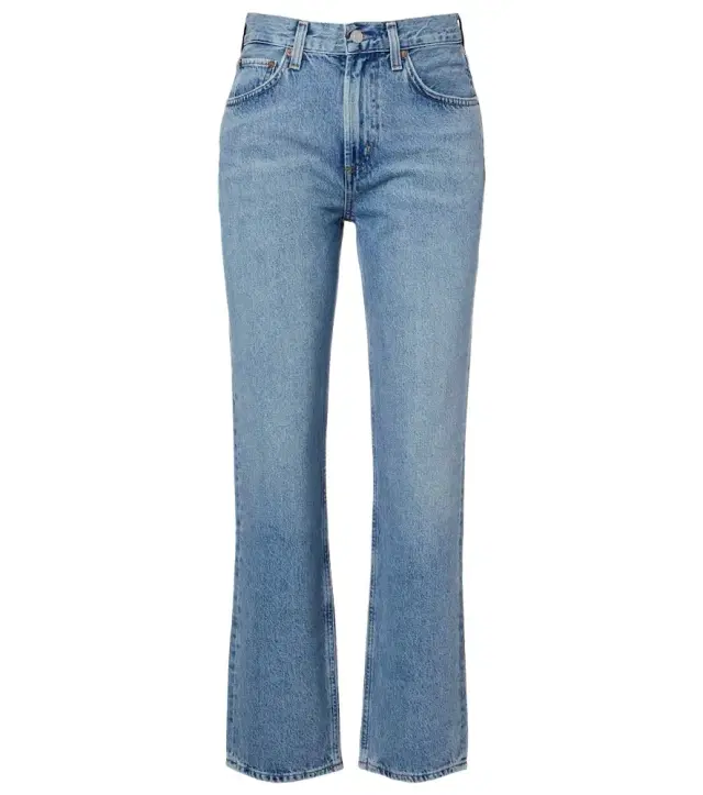 Valen high-rise straight jeans