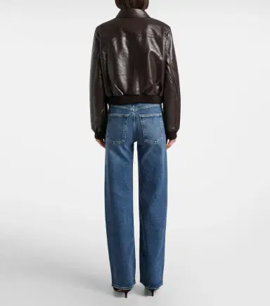 Citizens of Humanity Lola leather bomber jacket | Thumbnail 5