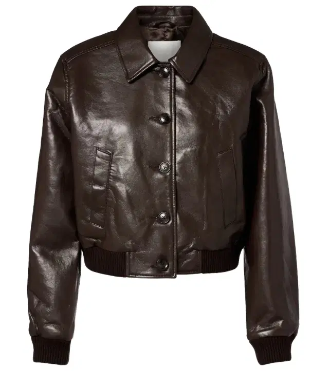 Lola leather bomber jacket