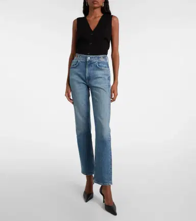 Citizens of Humanity Blaine high-rise straight jeans | Thumbnail 4