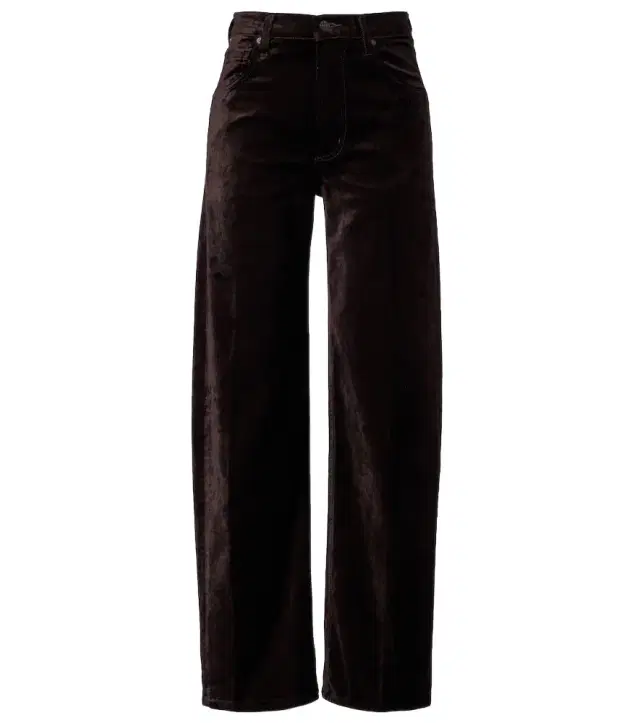 Citizens of Humanity Ayla cotton-blend velvet straight pants