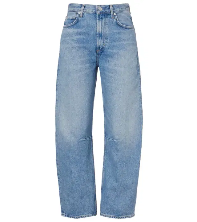 Citizens of Humanity Miro high-rise cropped barrel-leg jeans