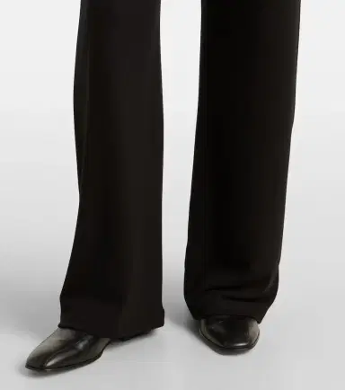 Leset Lauren mid-rise jersey wide-leg pants | Thumbnail 2