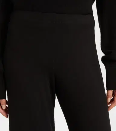 Leset Lauren mid-rise jersey wide-leg pants | Thumbnail 3
