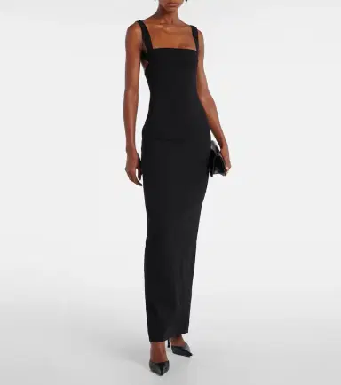 Solace London Joni crêpe gown | Thumbnail 2