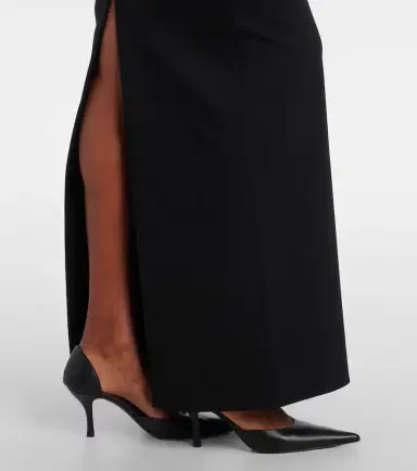 Solace London Joni crêpe gown | Thumbnail 4