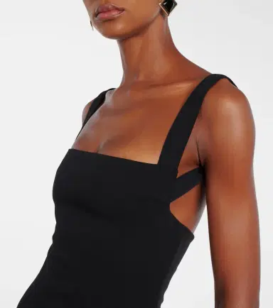 Solace London Joni crêpe gown | Thumbnail 5