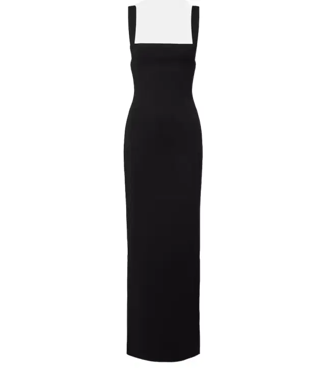Joni crêpe gown