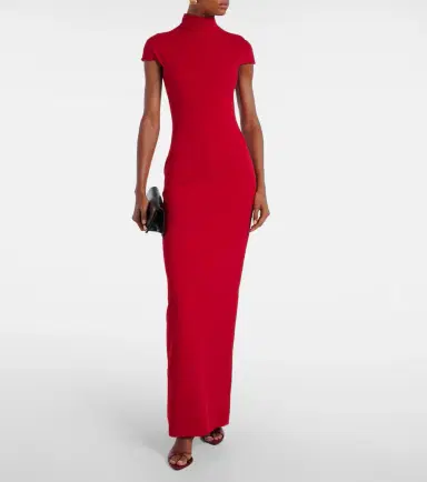 Solace London Lang crêpe maxi dress | Thumbnail 2
