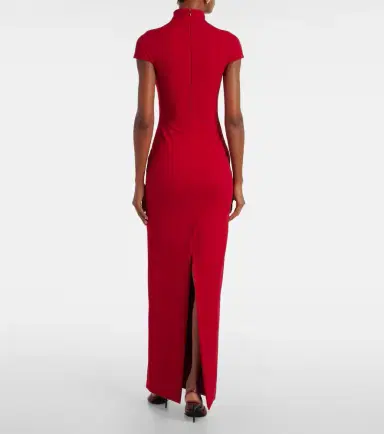 Solace London Lang crêpe maxi dress | Thumbnail 3