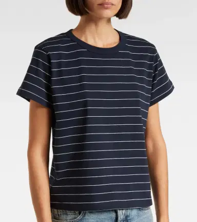 Leset Margo striped cotton jersey T-shirt | Thumbnail 2