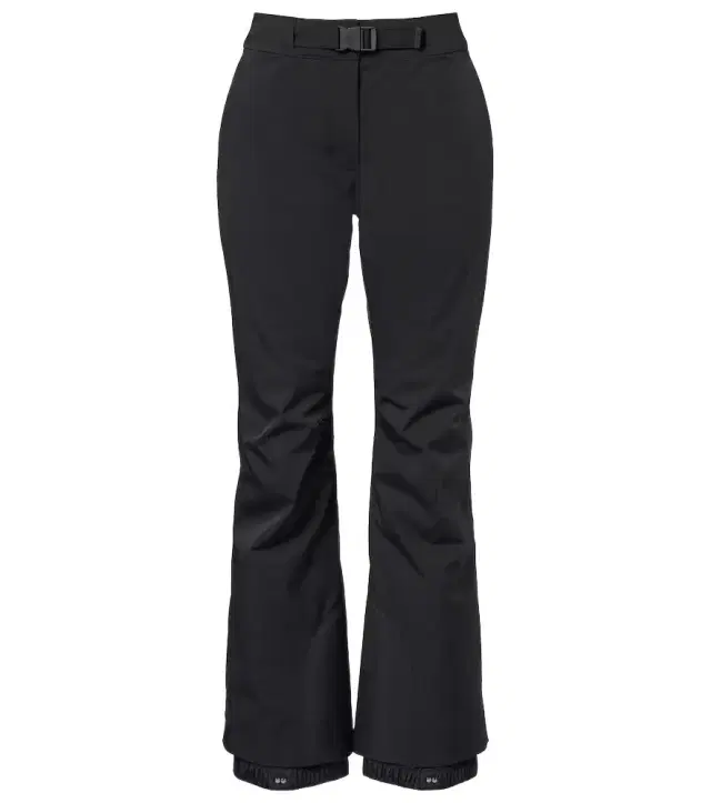 Belted flared ski pants
