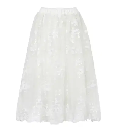 Simone Rocha Sequined tulle midi skirt | Thumbnail 1