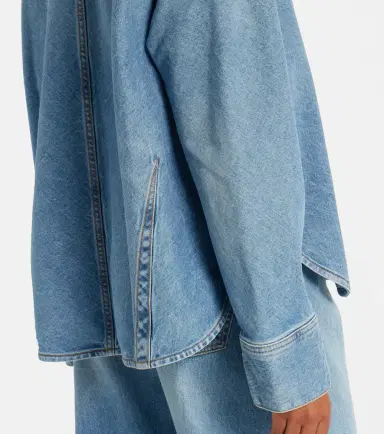 Alaïa Alaïa Denim blouson jacket | Thumbnail 3