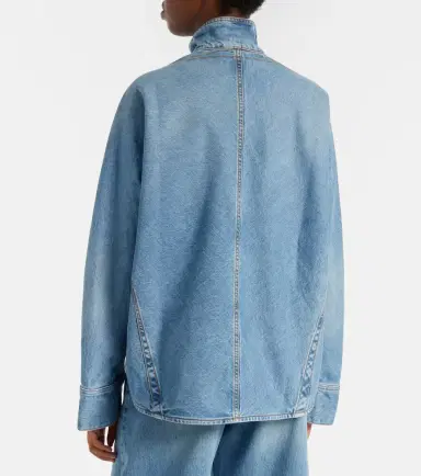 Alaïa Alaïa Denim blouson jacket | Thumbnail 4