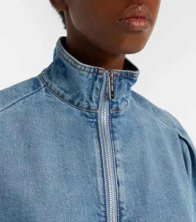 Alaïa Alaïa Denim blouson jacket | Thumbnail 5