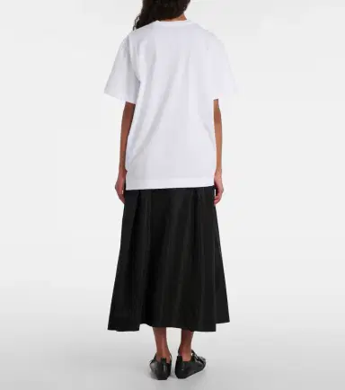 Simone Rocha Printed cotton jersey T-shirt | Thumbnail 4