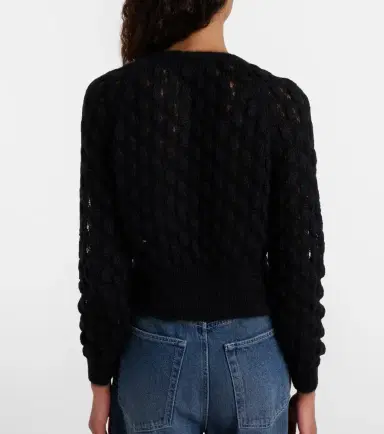 Simone Rocha Embellished mohair-blend cardigan | Thumbnail 3 Simone Rocha Embellished mohair-blend cardigan | Thumbnail 3