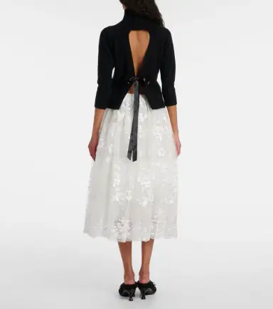 Simone Rocha Embellished cashmere turtleneck sweater | Thumbnail 6 Simone Rocha Embellished cashmere turtleneck sweater | Thumbnail 6