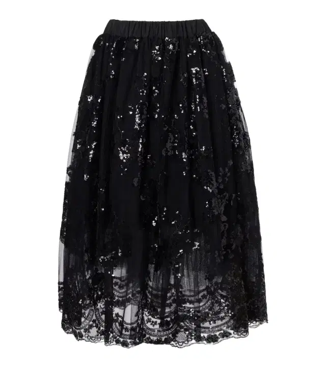 Simone Rocha Sequined midi skirt